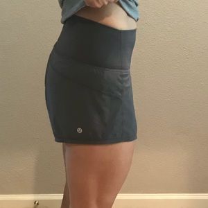 Lululemon running shorts.